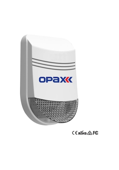 Opax-2545+bgr-09+akü Pstn Panel & Bgr-09 Kablosuz Sirenli Akü Dahil Full Alarm Seti