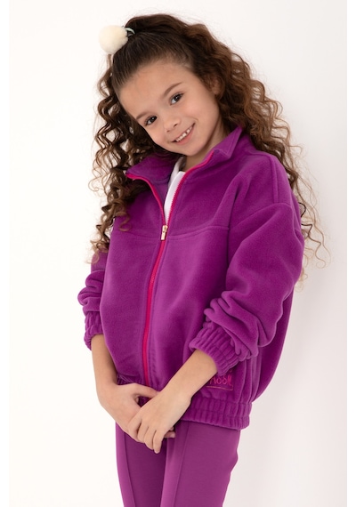 U.s. Polo Assn. Kız Çocuk Menekşe Hırka Örme 50318001-vr037 Menekse