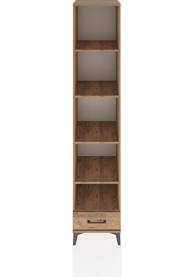 Hyperion Dolap 5 Raflı Tek Çekmeceli 44x44x221 Çam-çam Çam