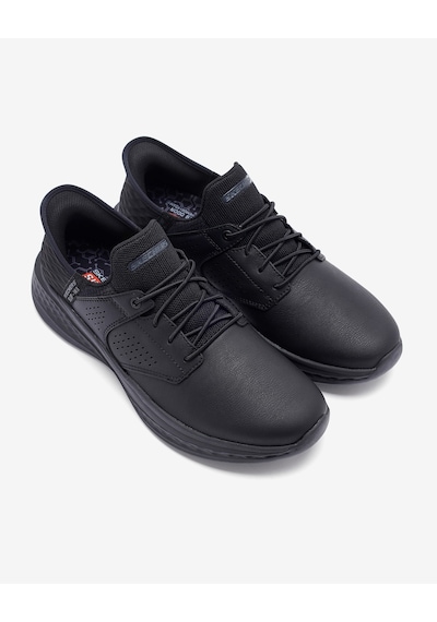 Skechers Slade - Macklin Erkek Siyah Günlük Ayakkabı 210890 Bbk Siyah