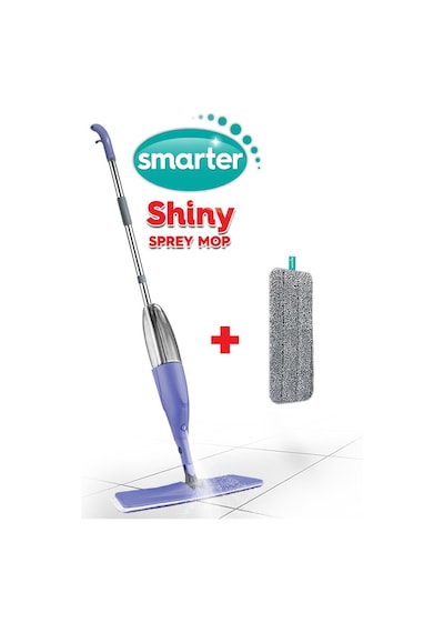 Smarter Shiny Sprey Mop + Yedek (Very Peri)