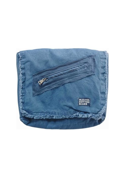Old Cotton Cargo Robbıe M Bag Postacı Çantası Lacivert