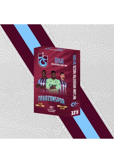 Trabzonspor 2025-26 Sezon Kartları - Tam Kutu