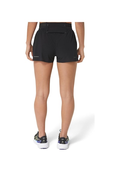 Asics METARUN SPLIT SHORT Siyah Women Şort 2012C858-001 Siyah