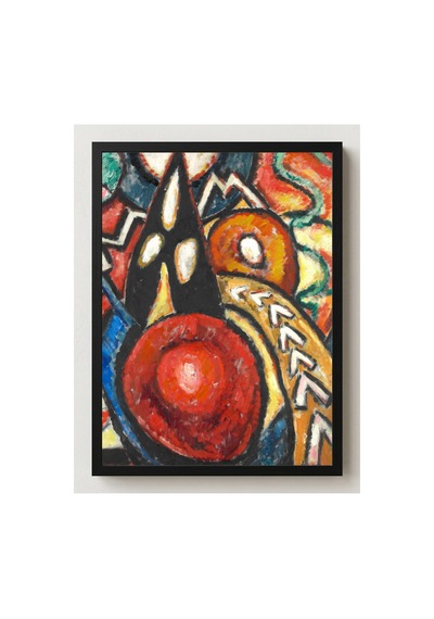 Klasik Sanat Hartley Hareket Çerçevesiz Poster 21x30 Cm A4 Tablo Klasik Sanat Yağlı Boya