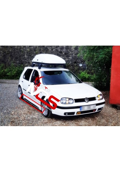 Vw Golf Mk4 Rieger Marşpiyel Takım Fiberglass Boyasız