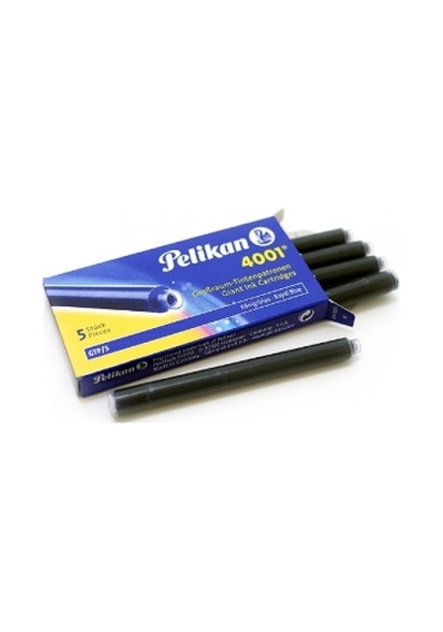 Pelikan 4001 Dolma Kalem Kartuşu Uzun Mavi