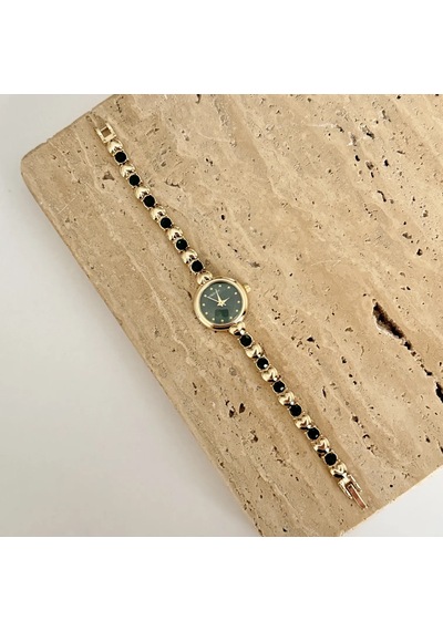 Savior Collection Elora Gold Yeşil Saat