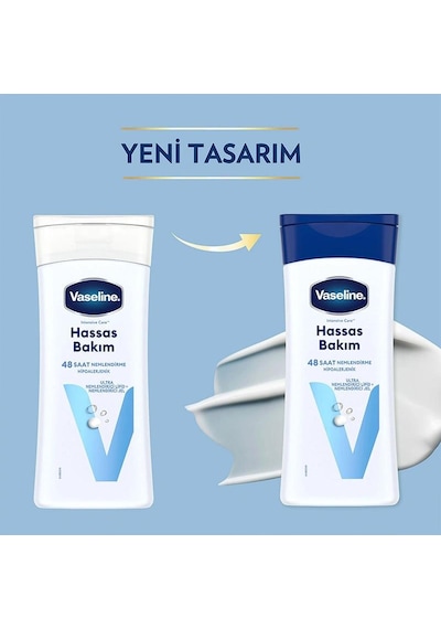 Vaseline Hassas Bakım Vücut Losyonu 200 ML