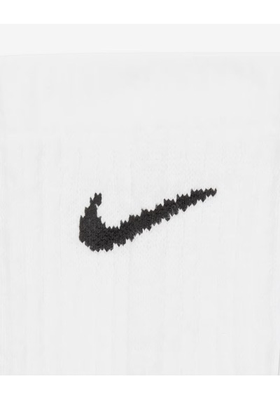 Nike Everyday Sx6910-100 Çocuk Yastıklı Crew Çorapları 6 Çift Beyaz