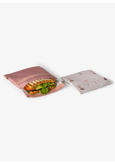 Citron Tekrar Kullanılabilir Sandviç Çantası 2'li Set - Ballerina 1060186 1