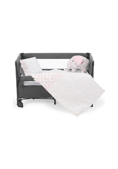 Sema Baby 6 Parça Lüks Park Yatak Bebek Uyku Seti - Pembe Fil Sema Baby 6 Parça Lüks Park Yatak Bebek Uyku Seti - Pembe Fil