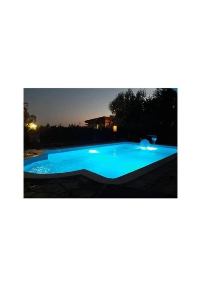 30 Watt 12 Volt Tenda Sıva Üstü Ful Rgb Led Havuz Lambası Tenda 2 Kablolu 30w 12v 02004609