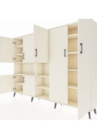 Arges Dolap 13 Raflı 7 Kapaklı 220x30x163 Aytaşı-aytaşı Aytaşı-aytaşı