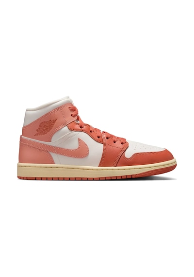 Nike Air Jordan 1 Mid 'madder Root' Kadın Basketbol Ayakkabısı Bq6472-180 Çok Renkli