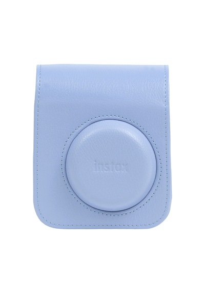 Instax Mini 13 Uyumlu Deri Çanta, Frost Blue