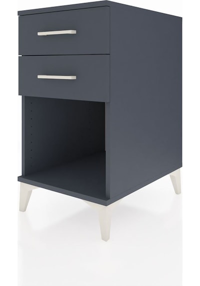 Kronos Komodin 2 Çekmeceli 44x59x80 Antrasit-antrasit Antrasit