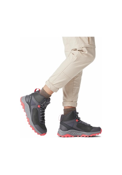 Columbia Trailstorm Ascend Mid Wp Kadın Kısa Bot-4738 Koyu Gri