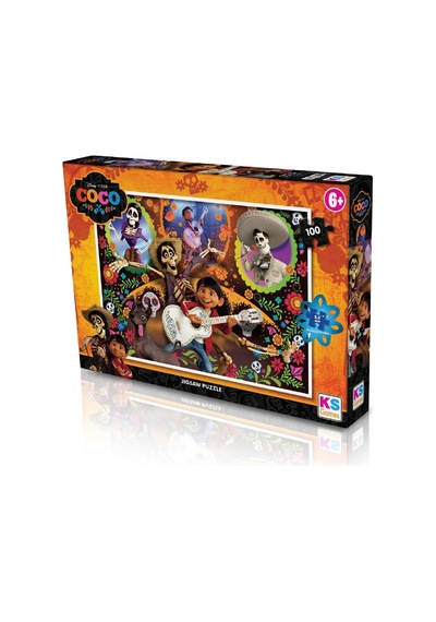 Co 714 Coco Puzzle 100 Parça- Ks Games Belirtilmemiş
