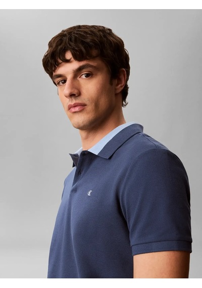 Calvin Klein Ss Casual Pıque Coll, Cec Lacivert Erkek Polo