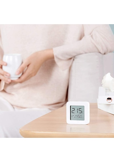Xiaomi Mi Sıcaklık ve Nem Monitörü 2, 43 mm, 1,5 inç LCD Ekran,