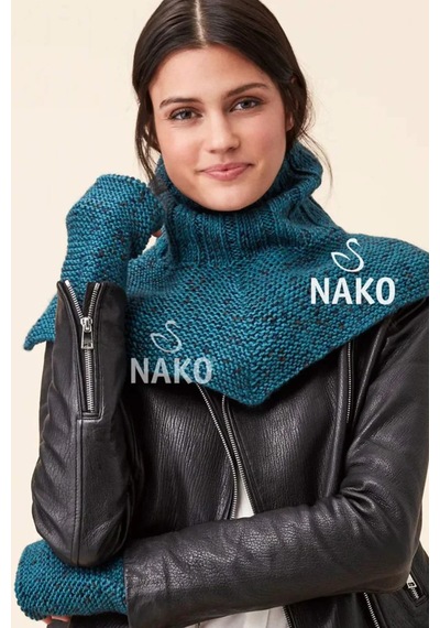 Tedar 5 Adet Vega Tweed Premium Akrilik El Örgü İpi Yünü No: 31752 Najmaddin (No:1) 8.5Cm X 10.5 Cm