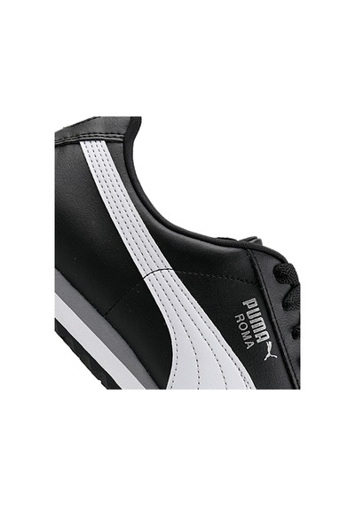 Puma Roma Basic Unisex Günlük Sneaker Spor Ayakkabı Siyah/ Beyaz