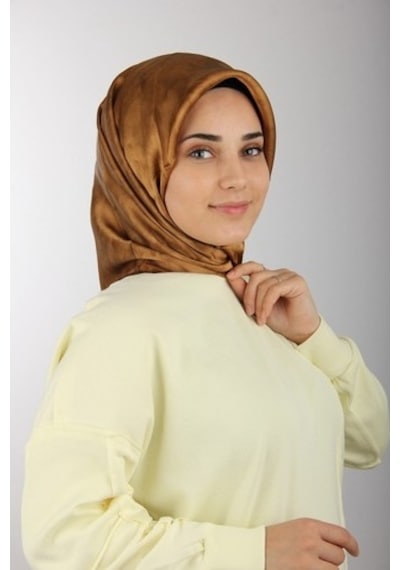 Gold Aker Ipek Krep Saten Eşarp 7208701-332/3421070161702