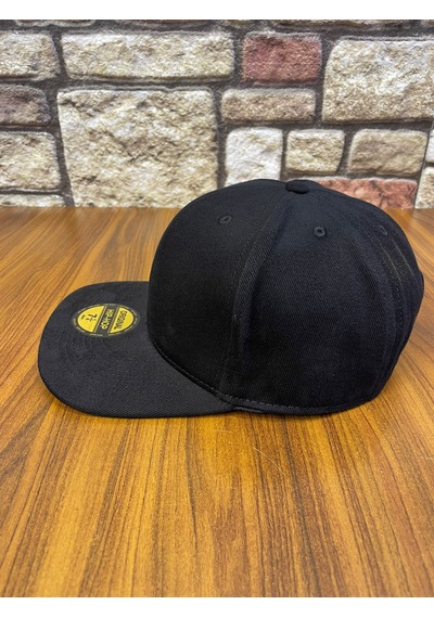 Hamze Hiphop Snapback Rapper Drip Baseball Unisex Şapka Cap Siyah