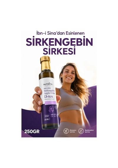 Nutriful İbn-i Sina Sirkengebin Apple Cider 250 ML