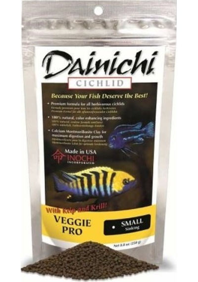 Dainichi Cichlid Veggie Pro Small 250gr