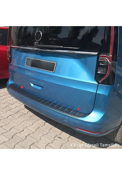Mercedes Vito W447 Arka Tampon Eşiği - Mat Siyah 2014-2019