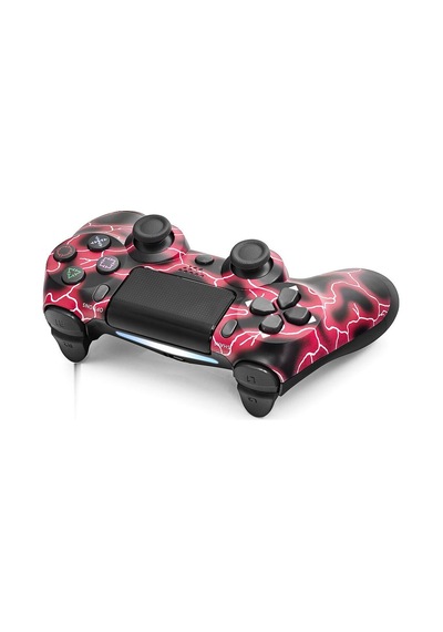 Gamepad Ps4 Uyumlu - Kırmızı Siyah Nd400p Evimdeyokyok