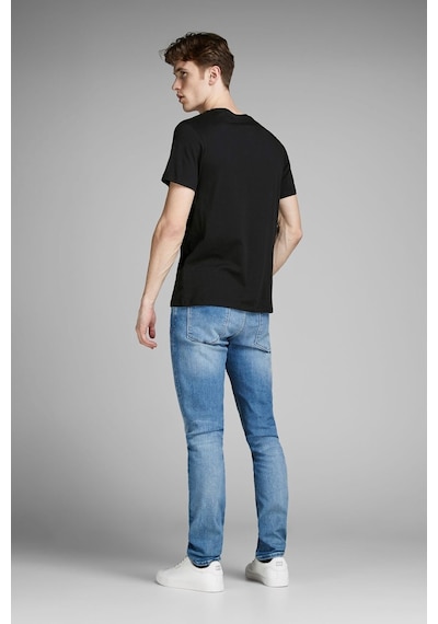 Jack & Jones Jack Jones Erkek Tişört Jjecorp Logo Tee 12137126 Siyah