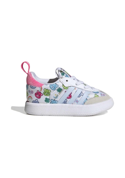 Kk2168-b Adidas Samba Quıckon I Bebek Spor Ayakkabı Beyaz Kk2168-b Beyaz - Mavi