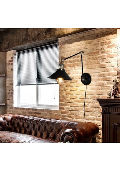 Mylights Akrobat Fişli Anahtarlı Duvar Aplik Mafsalı Gareketli An Diğer