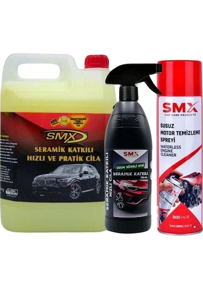 Seramik Katkılı Hızlı Cila 5 Lt Seramik Katkılı Hızlı Cila 750 Ml. Susuz Motor Spreyi