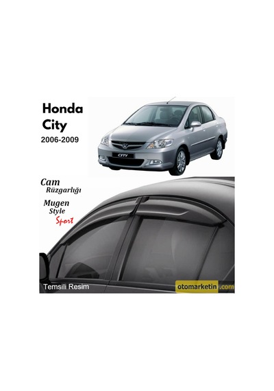 Honda City Mugen Cam Rüzgarlığı 2006-2007