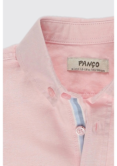 Erkek Bebek Basic Pembe Oxford Gömlek 479637