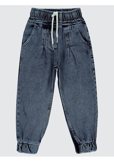 Civil Girls Jogger 2-5 Yaş Pantolon - Mavi Açık Mavi