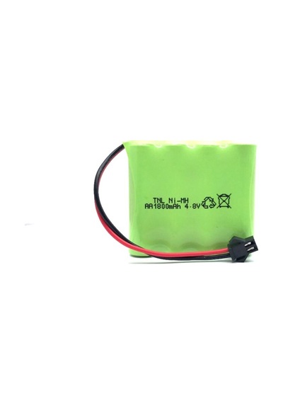 Tnl 4.8V 1300Mah Siyah  Soketli Ni-Mh Oyuncak Araba Pili