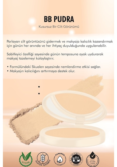 Farmasi BB Pudra 03 Neutral Medium