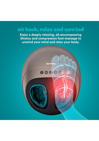 Homedics Shiatsu Air Pro Hava Sıkıştırmalı Ayak Masajı
