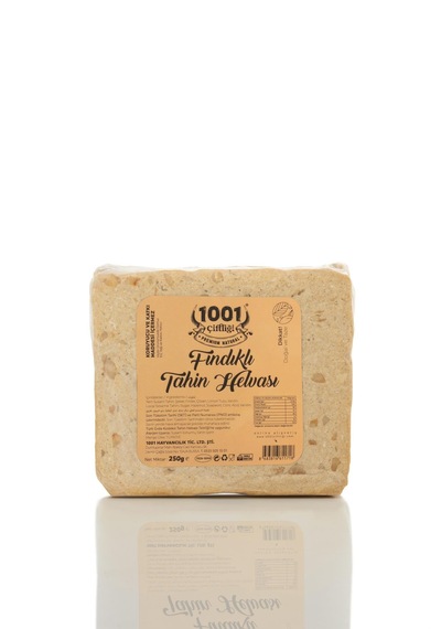 1001 Çiftliği Fındıklı Tahin Helvası 250gr Katkısız