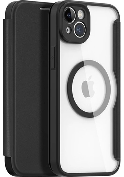 Dux Ducis Apple     Uyumlu iPhone 14 6.1 Kılıf Skin X Pro Series Magsafe Kapaklı Kılıf Folio Case- 5775