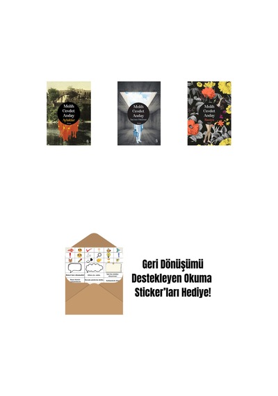Aylaklar Ciltli + İsa Nın Güncesi Ciltli + Raziye Ciltli + Okuma Sticker'ları