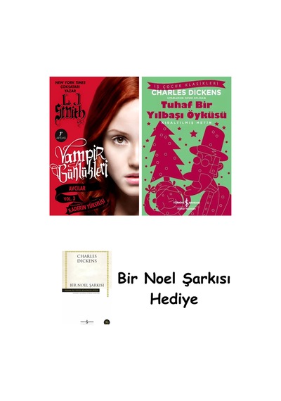 Vampir Günlükleri - Vol. 3 Kaderin Yükselişi + Tuhaf Bir Yılbaşı Öyküsü + Bir Noel Şarkısı