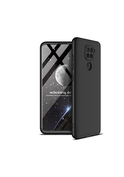 Xiaomi Redmi Note 9 Kılıf Zore Ays Kapak Siyah