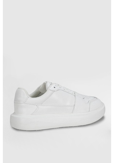 Lufian Mateas Erkek Deri Sneaker Ayakkabı 112230251 Beyaz