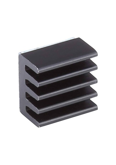 8.8mm X 8.8mm X 5mm Alüminyum Metal Soğutucu Blok Radyatör Amfi Led Entegre Transistor Vga Ram